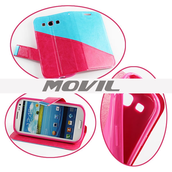 NP-2068 doble color funda para  Samsung i9300-7